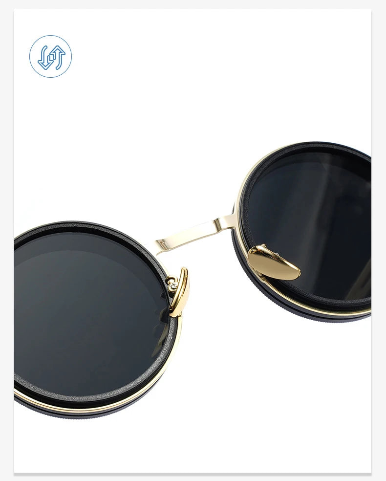 Round Adjustable Polarized Shades