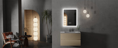 LED Bathroom Mirror 16x20 Anti-Fog Smart Touch
