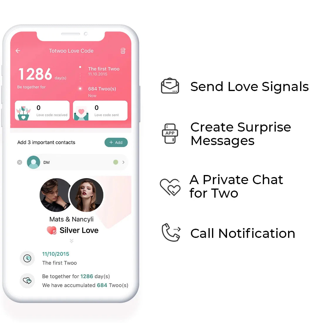 A-GLAMORA Long Distance Touch Bracelets for Couples