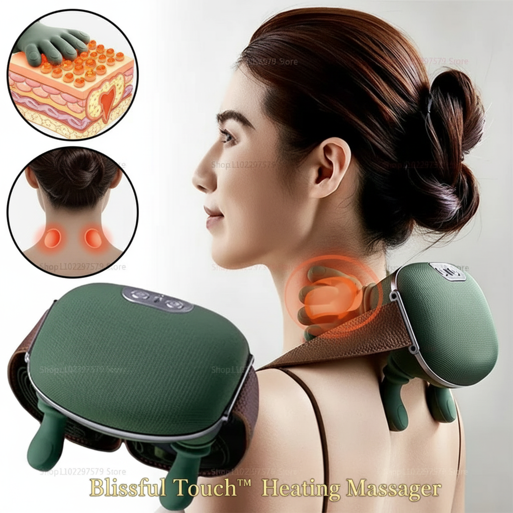 Blissful Touch™ Heating Massager