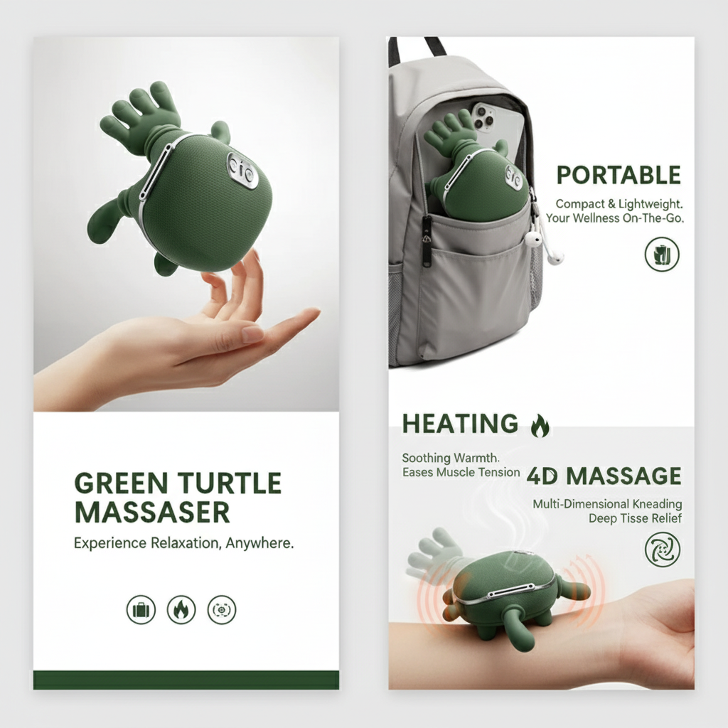 Blissful Touch™ Heating Massager